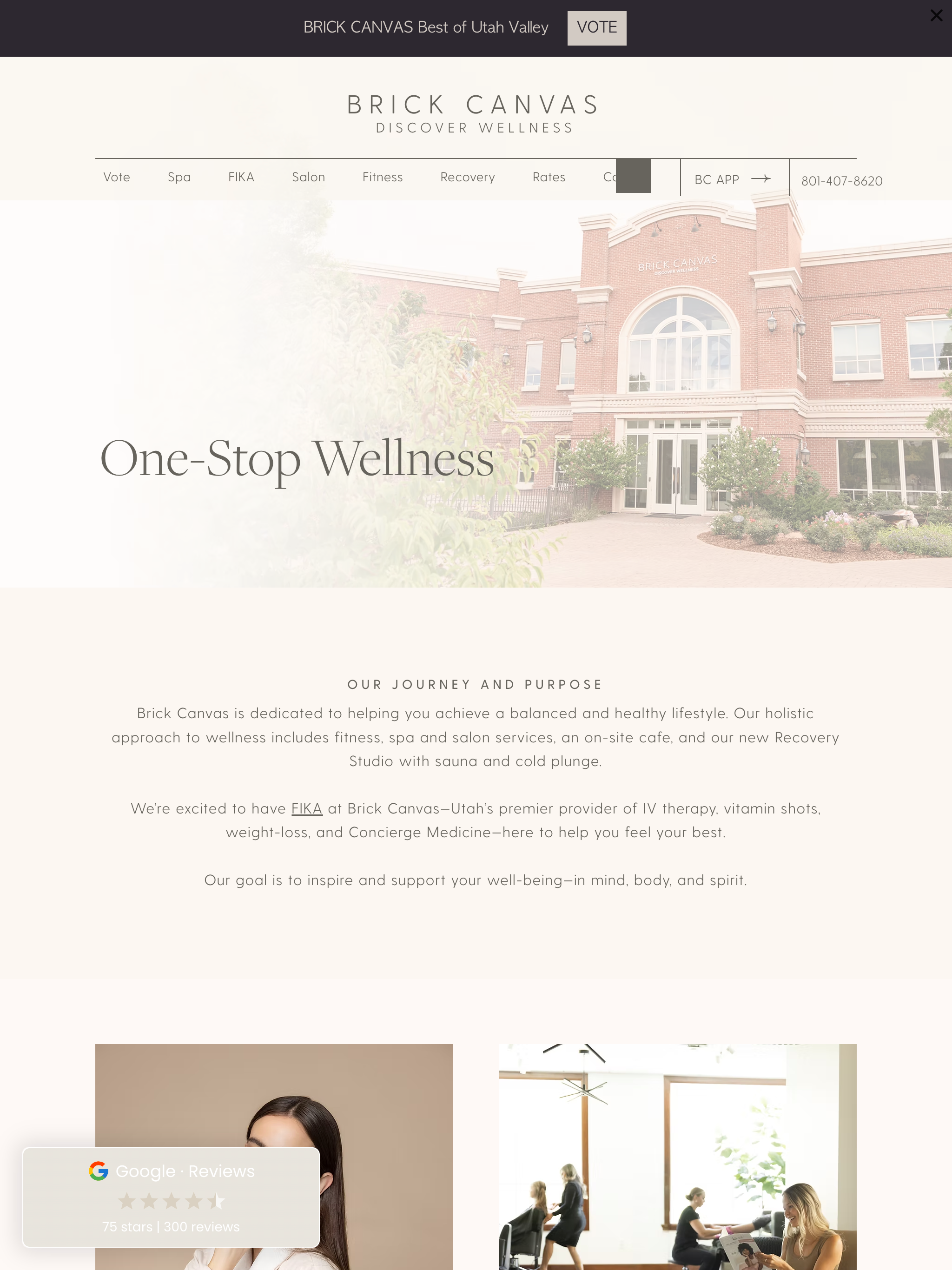 Service Business Website — Wix Editor design
